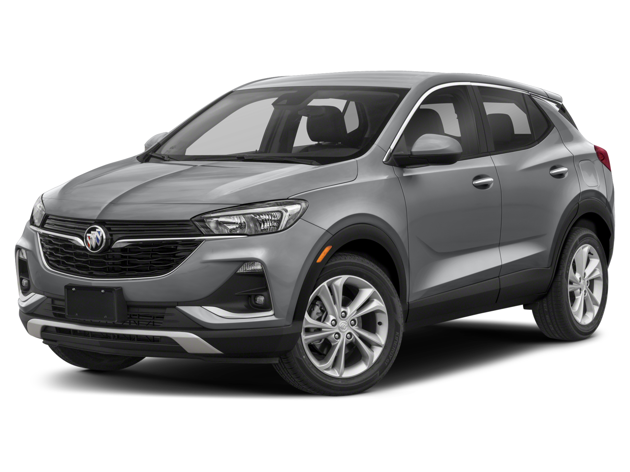 2023 Buick Encore GX Select in Summit White — front three-quarter view